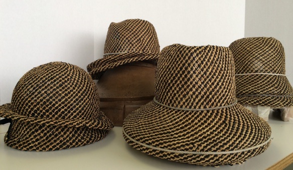 Straw hats in progress by What a Great Hat